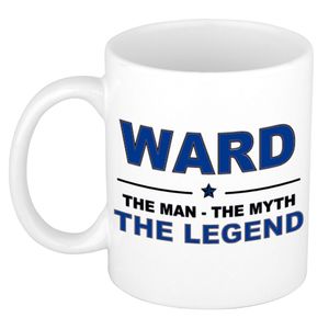 Ward The man, The myth the legend cadeau koffie mok / thee beker 300 ml