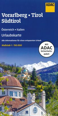 Wegenkaart - landkaart 06 UrlaubsKarte Tirol, Vorarlberg, Südtirol | ADAC Wegenkaart - landkaart 06 UrlaubsKarte Tirol, Vorarlberg, Südtirol | ADAC