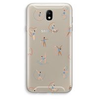 Dancing #3: Samsung Galaxy J7 (2017) Transparant Hoesje