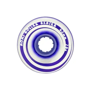 Gummy Purple 65mm 78A - Rolschaats Wielen
