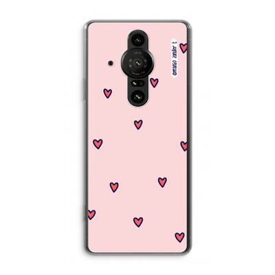 Hartjes: Sony Xperia Pro-I Transparant Hoesje