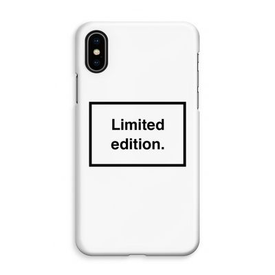 Limited edition: iPhone XS Max Volledig Geprint Hoesje