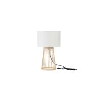 Lyora SchemerlampLois hout met witte kap - 9586533