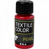 Creotime verf textile 50 ml rood - thumbnail