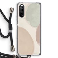 Geo #8: Sony Sony Xperia 10 III Transparant Hoesje met koord