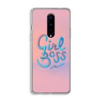 Girl boss: OnePlus 8 Transparant Hoesje