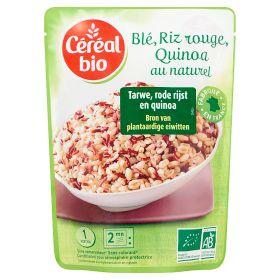 Tarwe, rode rijst en quinoa bio