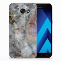Samsung Galaxy A5 2017 | TPU | Siliconen hoesje | Marmer Grijs
