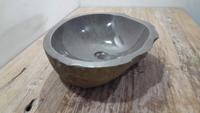 Rivierstenen waskom RL250344, 54x44x15 cm