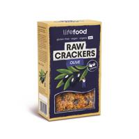 Lifefood Life crackers olijf raw bio 90 Gram