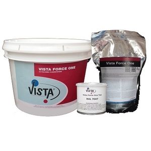 vista force one ral 9010 kit incl. laagdiktemeter 3.78 ltr