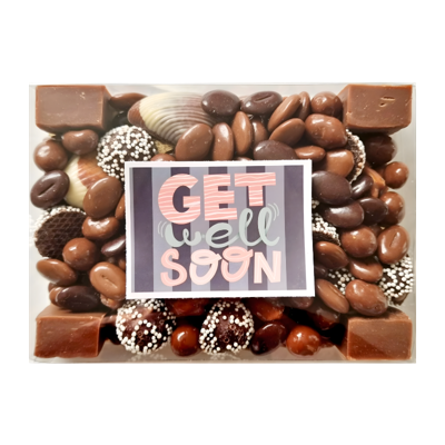 Chocolade doosje - Beterschap