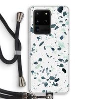 Terrazzo N°2: Samsung Galaxy S20 Ultra Transparant Hoesje met koord