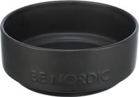 Trixie be nordic voerbak hond keramiek / rubber zwart