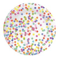 Haza Witbaard Borden confetti, 8st.
