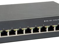 LevelOne GEP-1051 Managed L2/L3/L4 Gigabit Ethernet (10/100/1000) Zwart Power over Ethernet (PoE) - thumbnail