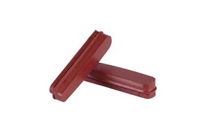 Qtcycletech qt cycle tech remblok rubber race shimano/sram rood 55mm per 2 stuks