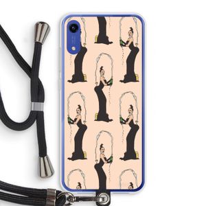 Pop Some Kim: Honor Play 8A Transparant Hoesje met koord