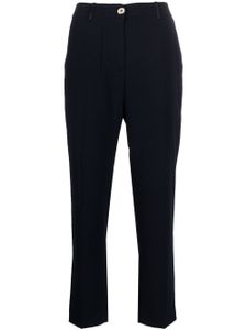 Claudie Pierlot pantalon de costume à coupe courte - Bleu