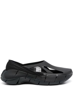 Maison Margiela x Reebok baskets à détails de découpes - Noir