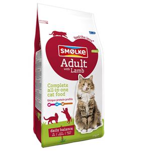 SMOLKE CAT ADULT LAM / RIJST 2 KG