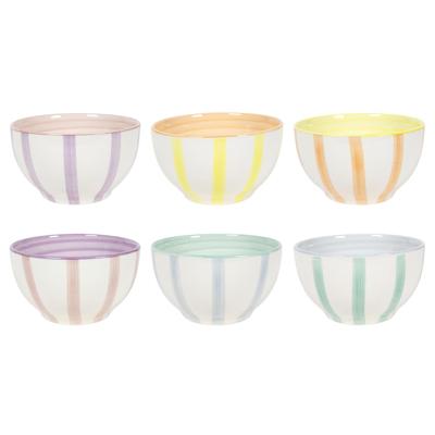 Schaal 2-tone doos a 6 stuks Ø14cm