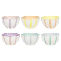 Schaal 2-tone doos a 6 stuks Ø14cm