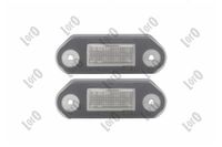 Kentekenlamp ABAKUS, Inbouwplaats: Midden, u.a. fÃ¼r VW, Skoda