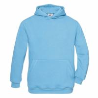B&C Hooded Sweater - lichtblauw - vest met capuchon - kinderen