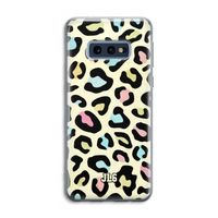 Leopard pattern: Samsung Galaxy S10e Transparant Hoesje