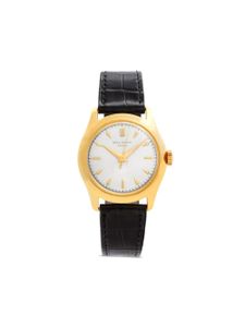 Patek Philippe montre Calatrava 34 mm pre-owned (1954) - Argent