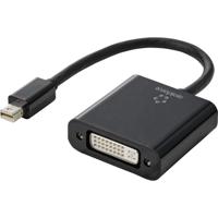 Renkforce RF-4769258 DisplayPort / DVI Adapter [1x Mini-DisplayPort stekker - 1x DVI-bus 24+5-polig] Zwart PVC-mantel 15.00 cm - thumbnail