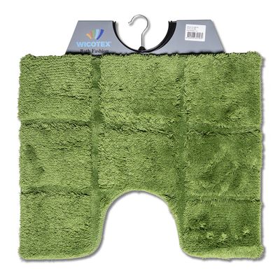 Wicotex toiletmat ruit groen 50 x 60 cm Wicotex toiletmat ruit groen 50 x 60 cm