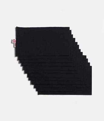Manduka Yogitoes Haarband Zwart (12 stuks) Manduka Yogitoes Haarband Zwart (12 stuks)