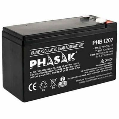 Batterij voor UPS SAI Phasak PHB 1207 12 V