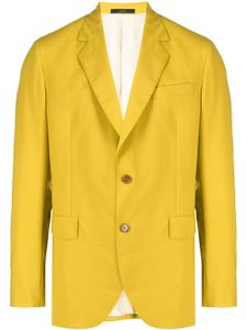 Paul Smith blazer en laine à simple boutonnage - Jaune