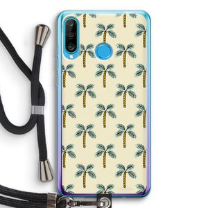 Paradise: Huawei P30 Lite Transparant Hoesje met koord