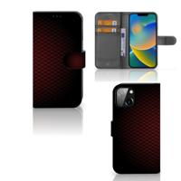 Apple iPhone 14 | Telefoon Hoesje | Geruit Rood