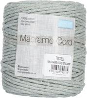 Trimits Macramé Cord Cotton 87m x 4mm 11 Silver