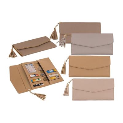 Out Of The Blue Portemonee kunstleder elegant 19x9,5cm