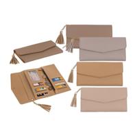 Out Of The Blue Portemonee kunstleder elegant 19x9,5cm