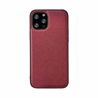 iPhone XR hoesje - Backcover - Stofpatroon - TPU - Rood - thumbnail