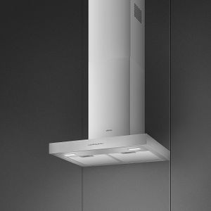 Smeg KBT600XE afzuigkap Muurmontage Roestvrijstaal 820 m³/uur A