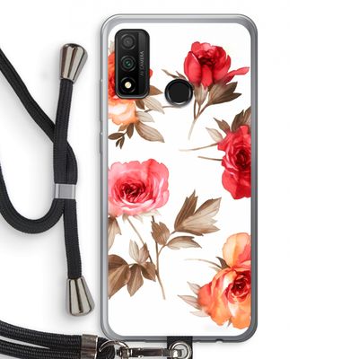 Roosjes: Huawei P Smart (2020) Transparant Hoesje met koord