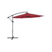 Ø 3 m parasol met standaard, Rood