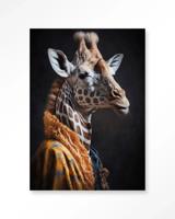 Giraffe - Moderne Wanddecoratie | Artprint, Glass Art & Wandkleed