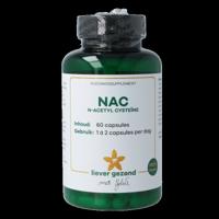 Liever Gezond NAC n-acetyl cysteine 600mg 60 Vegetarische capsules