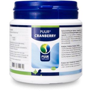 Puur Cranberry Capsules voor hond en kat 3 x 90 tabletten