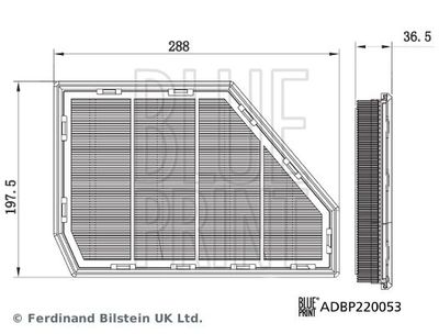 Luchtfilter ADBP220053