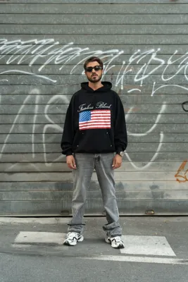 Fearless Blood Justin Hoodie Heren Zwart - Maat L - Kleur: Zwart | Soccerfanshop